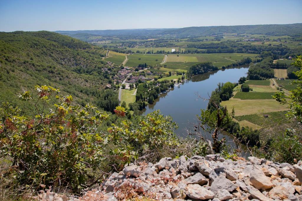 La Taniere Des Druides Luzech Exterior foto